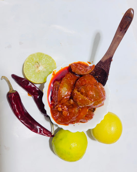 Lemon Pickle / Nimmakaya Pachadi Andhra Style