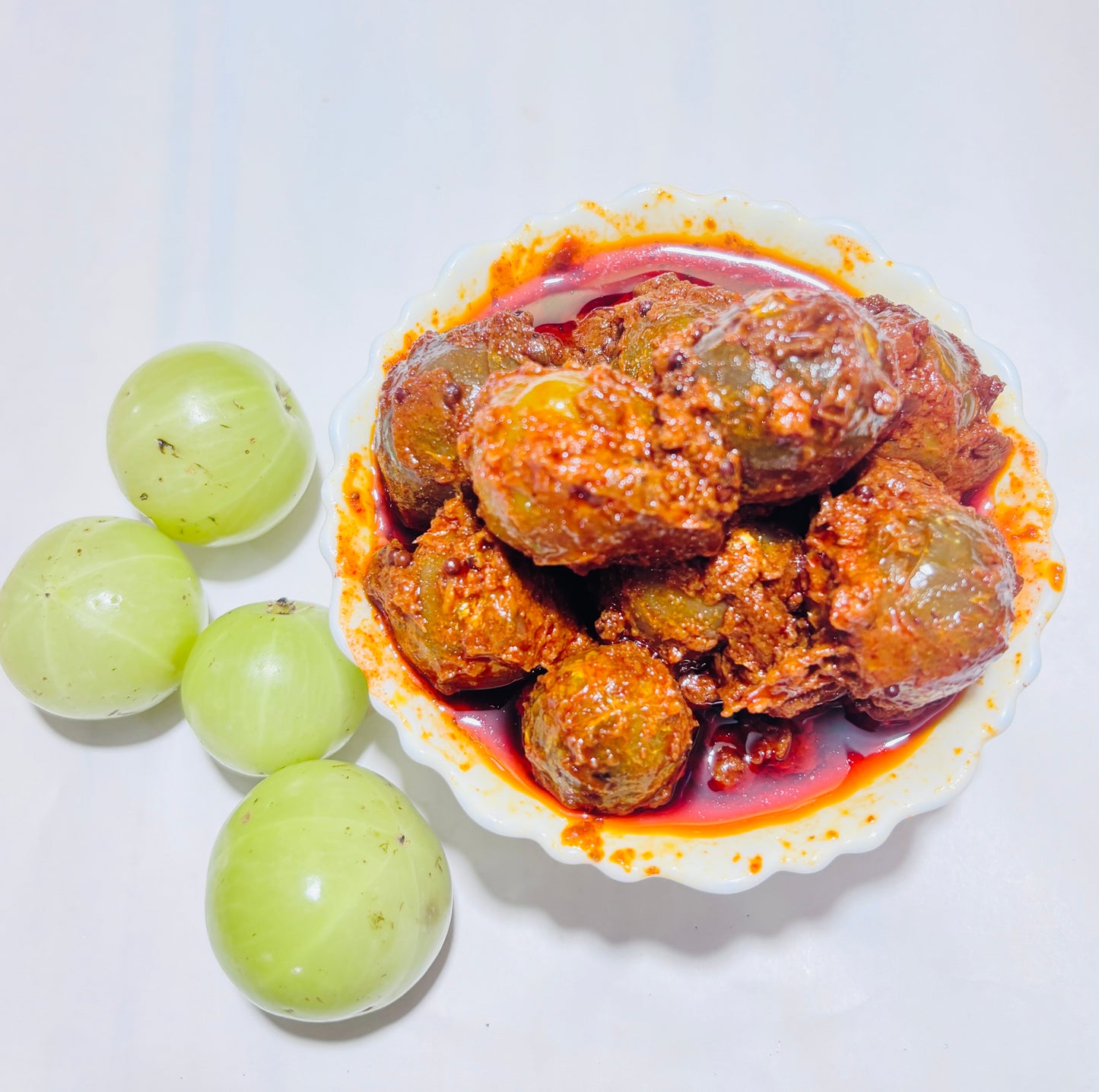 Usirikaya Avakaya (amla pickle andhra style)