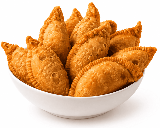 Kajjikayalu (Crispy Coconut Gujiya/Karanji)